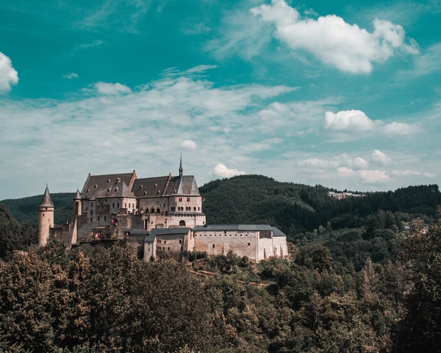 polina-castle in top montain